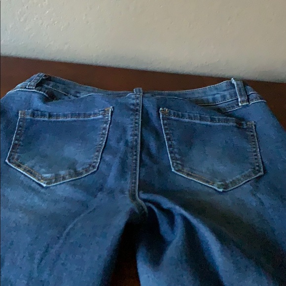 Boom boo skinny jeans with crochet roses #1203 - Picture 5 of 5